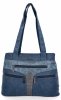 GENȚĂ DE DAMĂ shopper bag Hernan bleumarin 8006-1